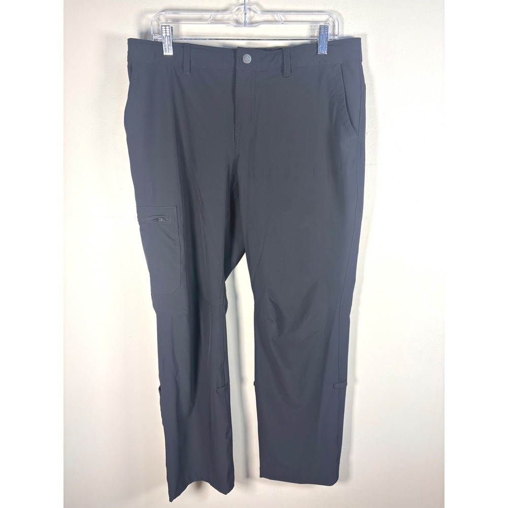 REI Co-op Savanna Trails Hiking Pants Womens 12 Petite Black Excellent Roll-Up